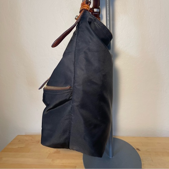 Dooney & Bourke Dillen Black Nylon Hobo - Picture 5 of 16